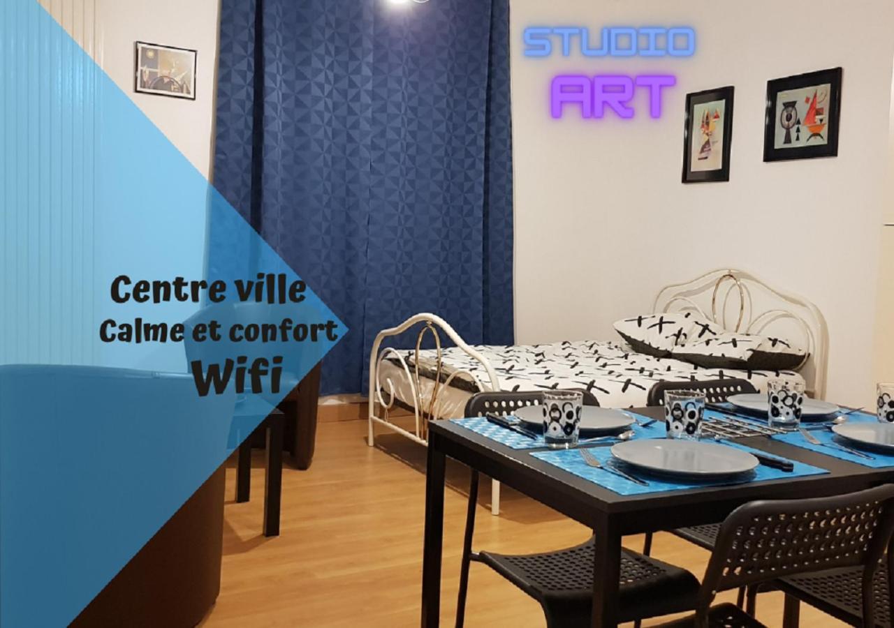 **Studio Art - 30M2 - Centre Ville** Châlons-en-Champagne Kültér fotó